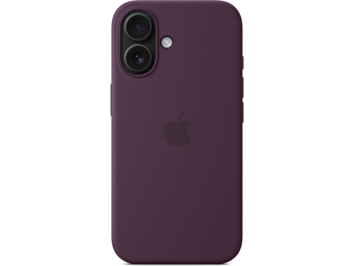 Apple iPhone 16 Silikonskal (plommon) Mobilskal