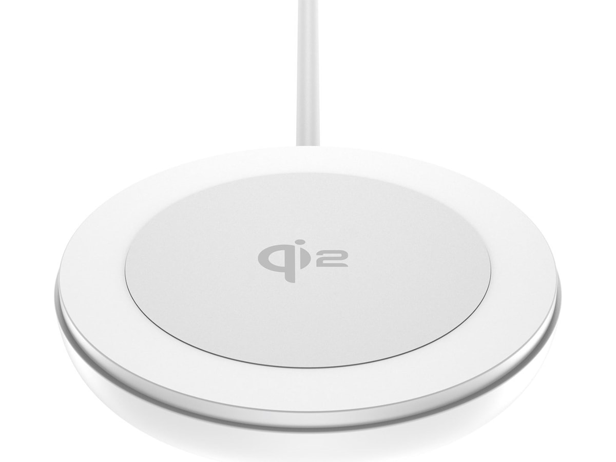 Andersson Qi2 15W Trådlös laddare (vit) Trådlös laddare