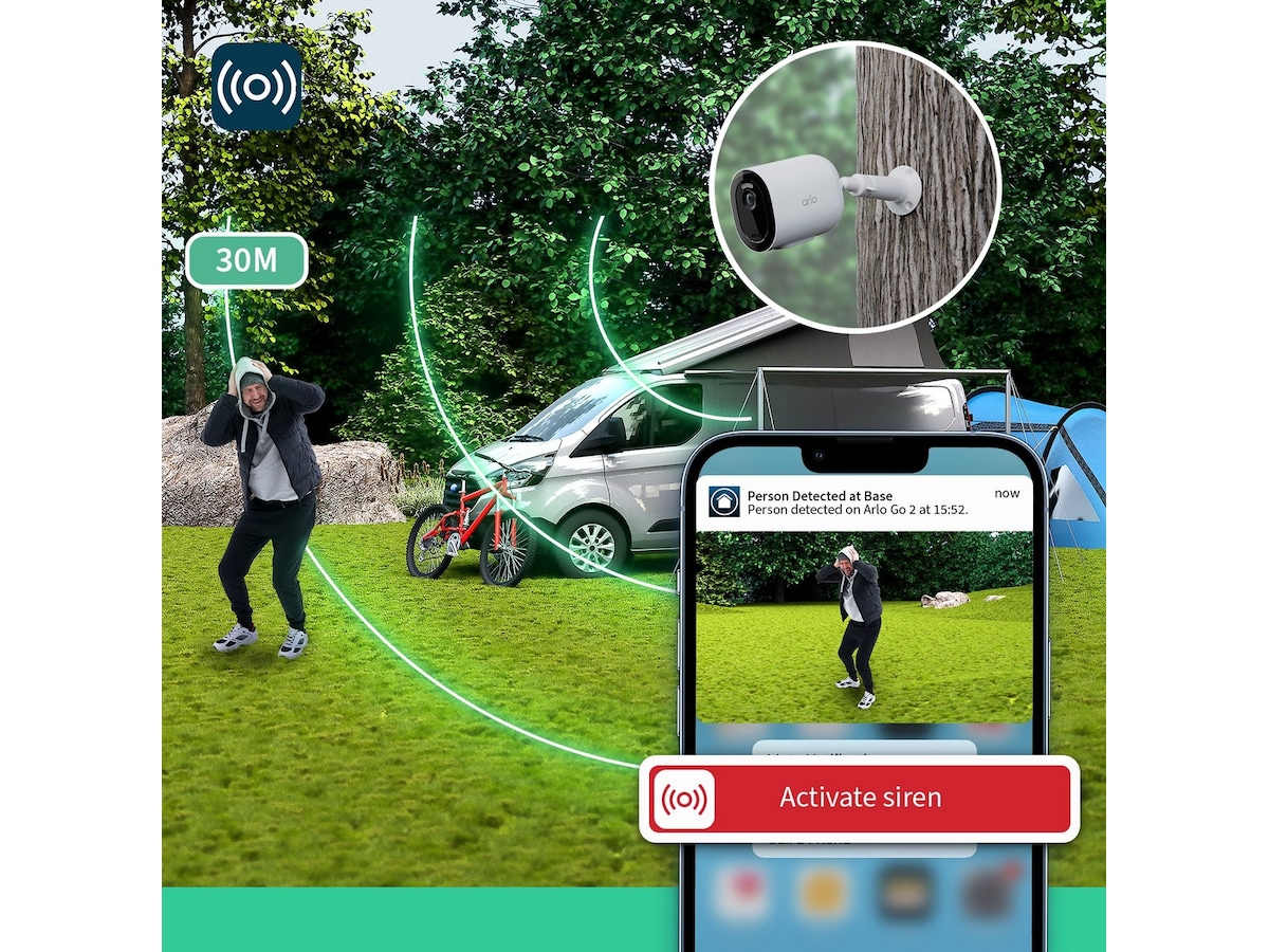 Arlo Go 2 Övervakningskamera