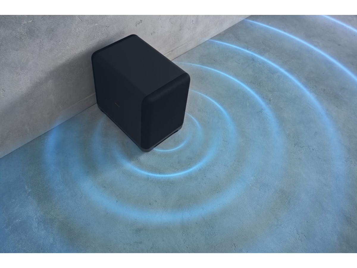 Sony SA-SW5 Premium subwoofer (svart) -B-Grade Demo Hi-Fi/stereo/DVD