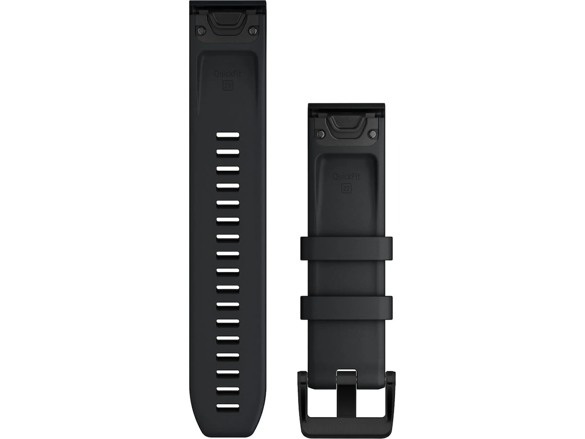Garmin QuickFit Silikonarmband 22mm (svart) Armband