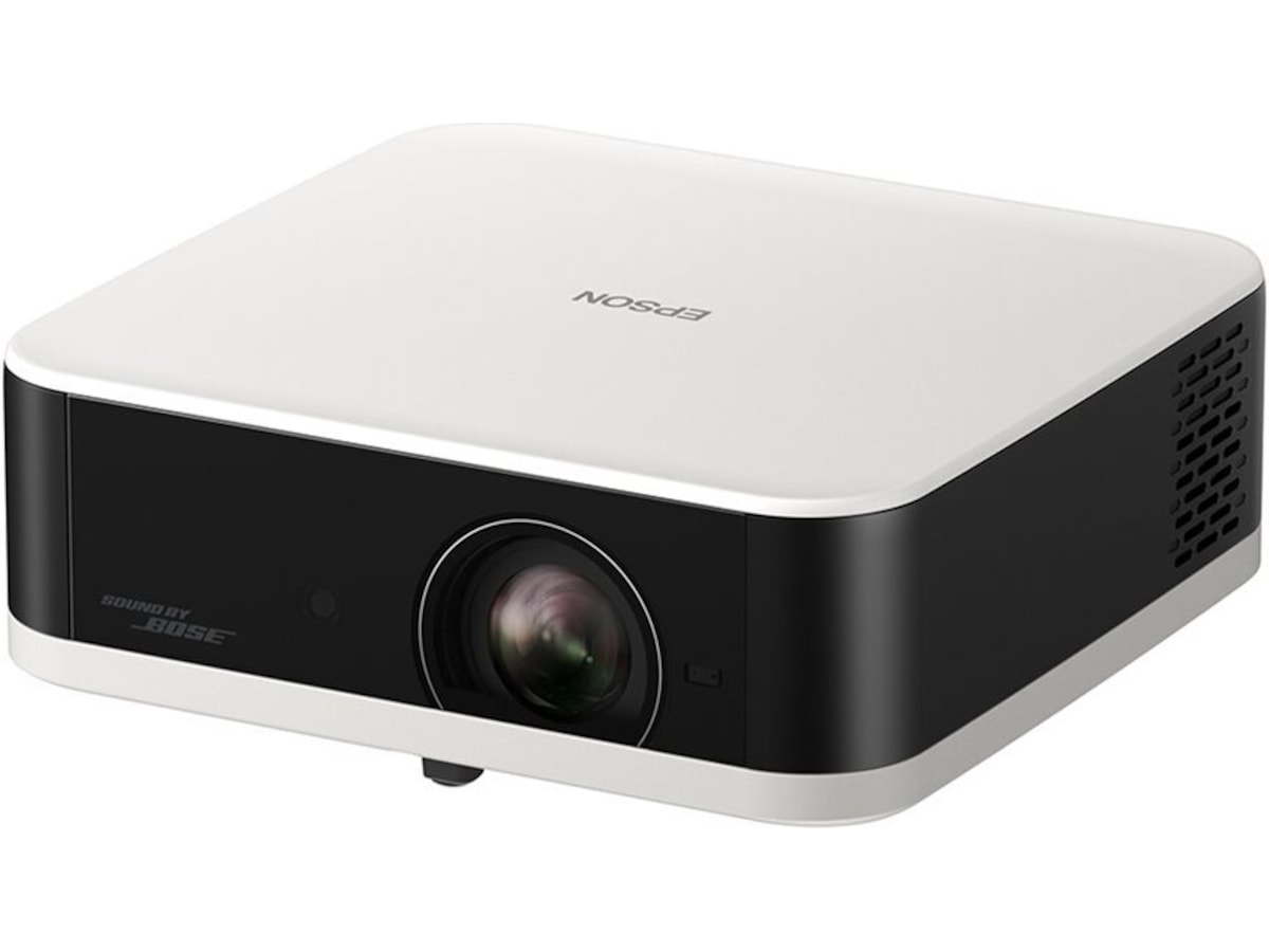 Epson Lifestudio Pop EF-61W bärbar 3LCD projektor (vit) Projektorer