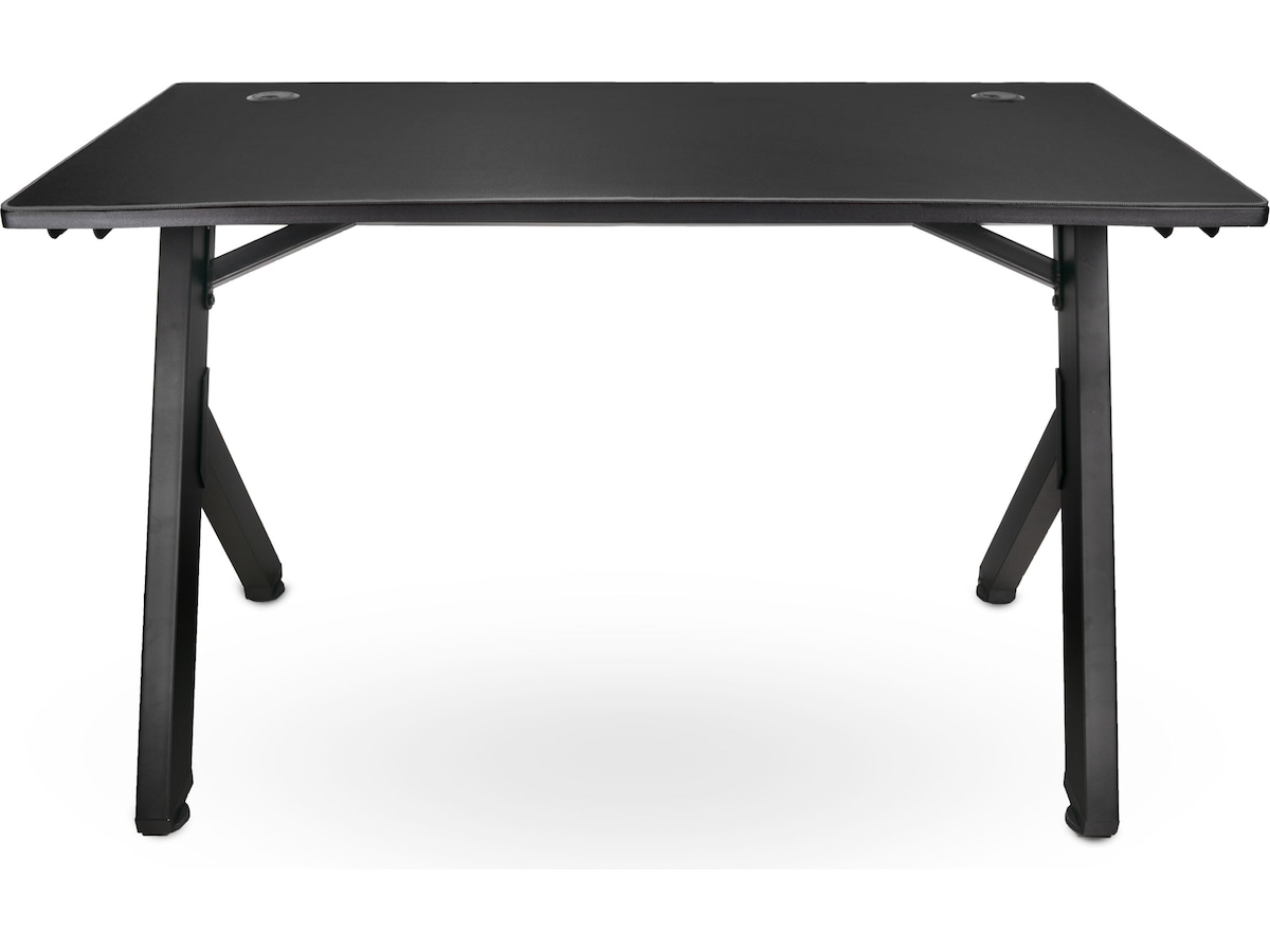 Svive Cygnus Gaming Desk matt svart med grå sömmar Gamingdesk