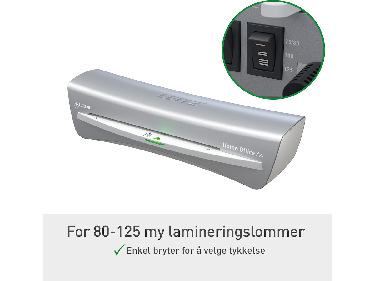 Leitz Laminator iLAM HOME Office A4 Laminatorer