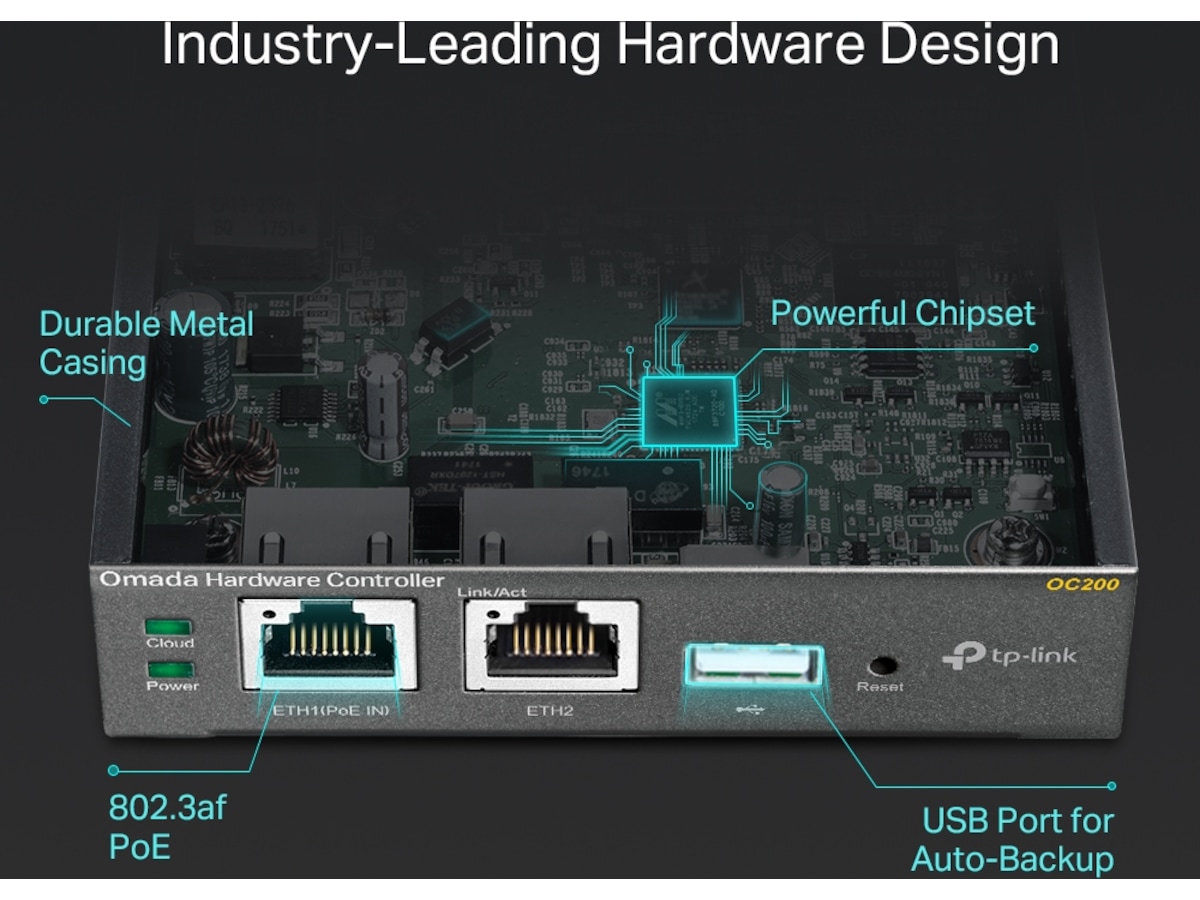 TP-Link OC200 Omada Cloud Controller Switchar