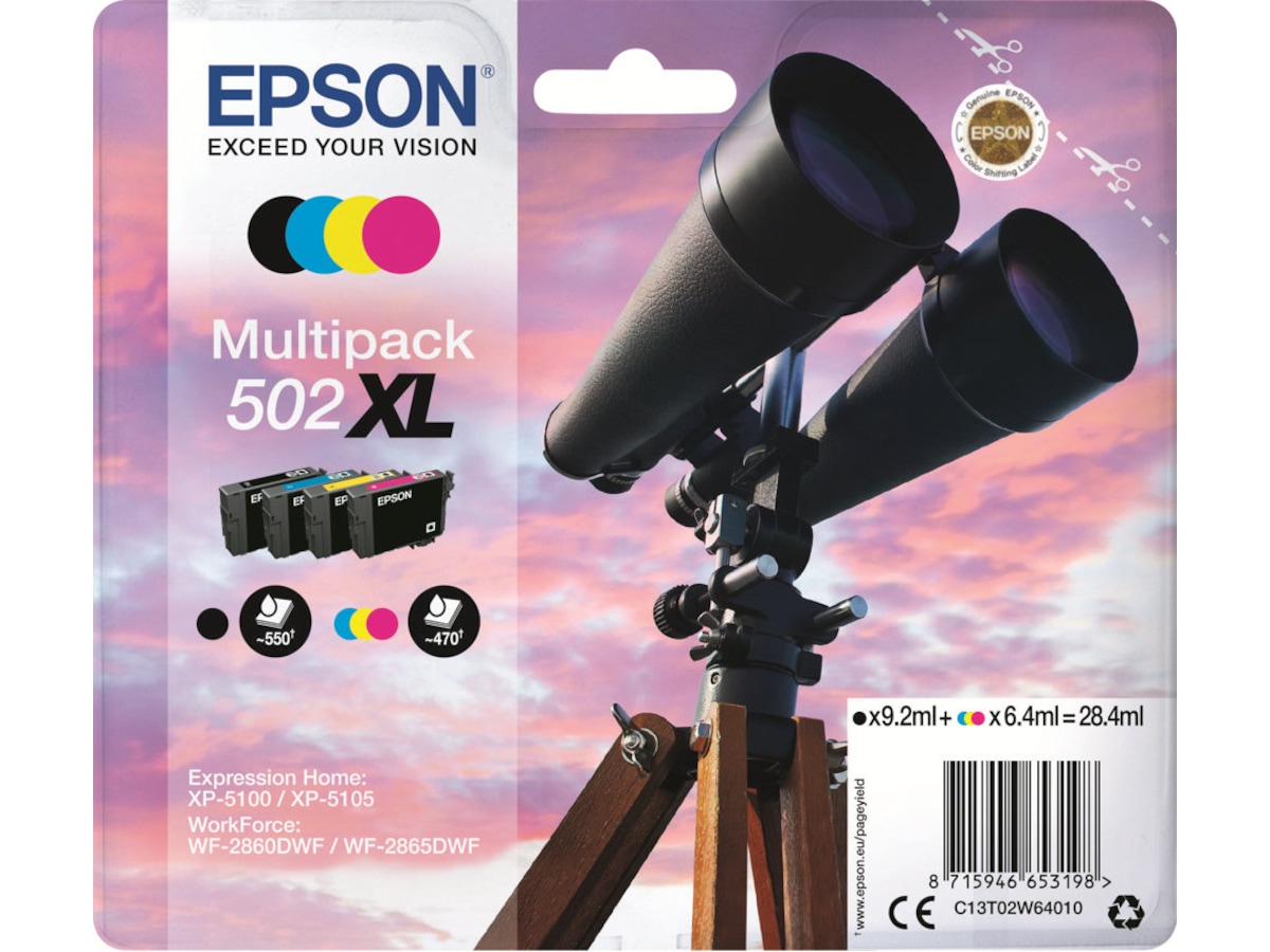 Epson Bläck 502XL Multipack Bläckpatron