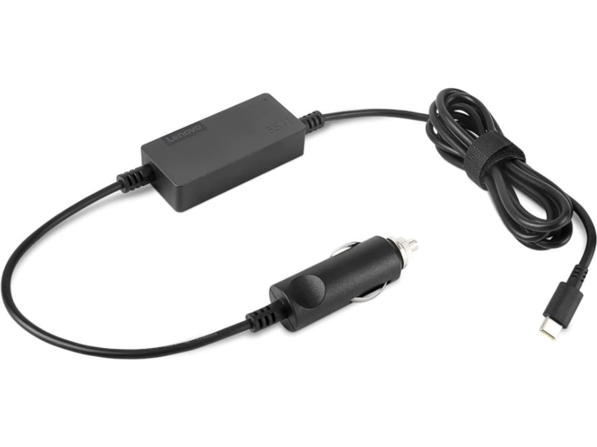 Lenovo Billaddarer 65W USB-C Batteri och laddare