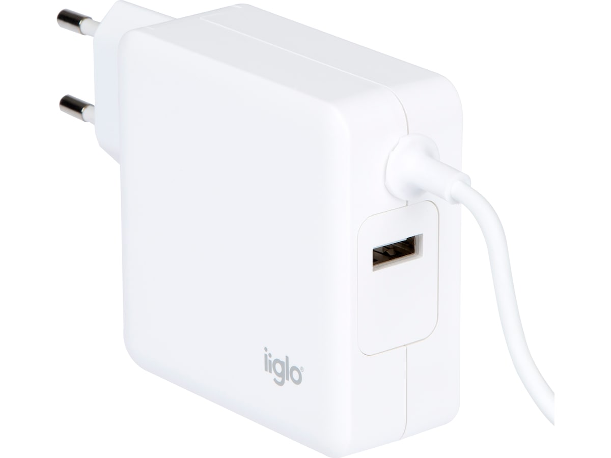 iiglo universal laddare till PC, telefon och surfplatta, USB-C 65W