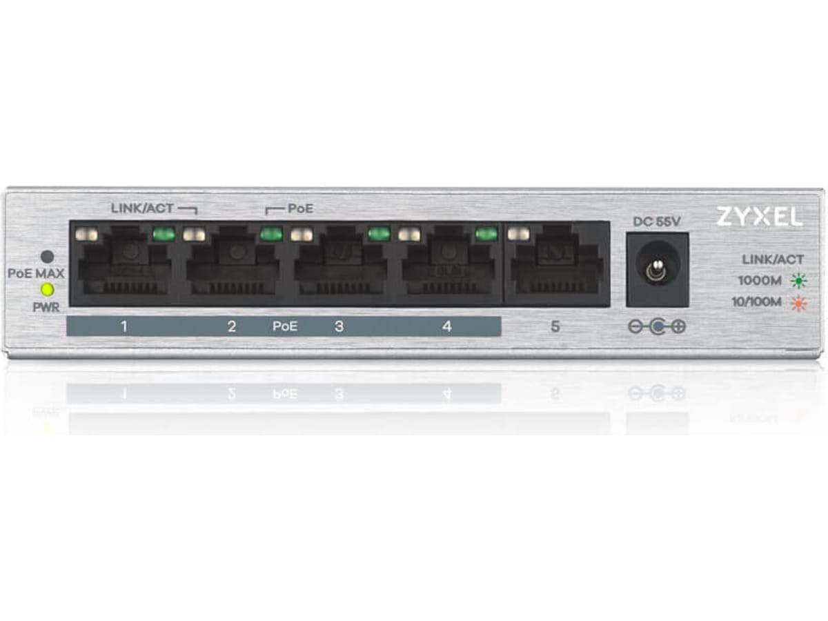 Zyxel GS1005HP PoE+ Switch Switchar