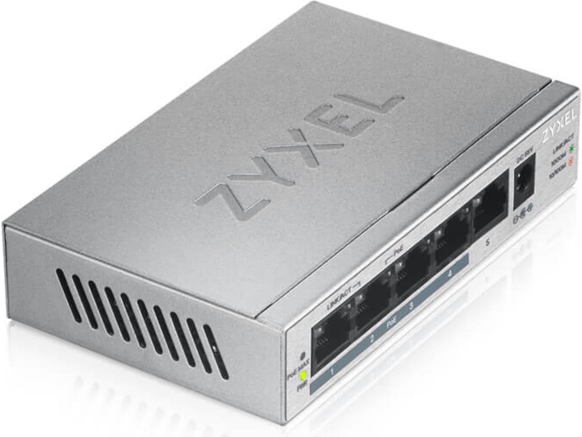 Zyxel GS1005HP PoE+ Switch Switchar