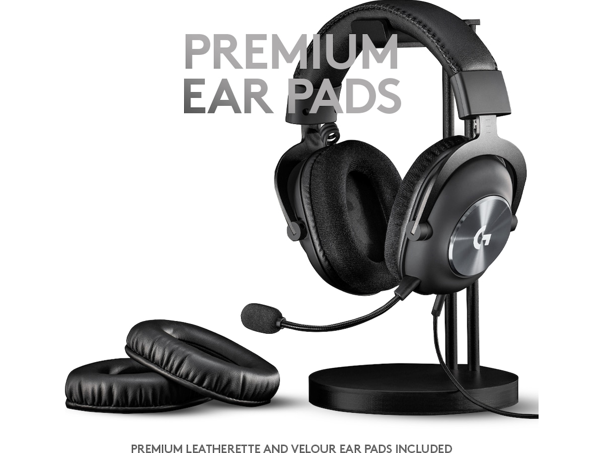 Logitech G Pro X Gamingheadset (svart) Gamingheadset