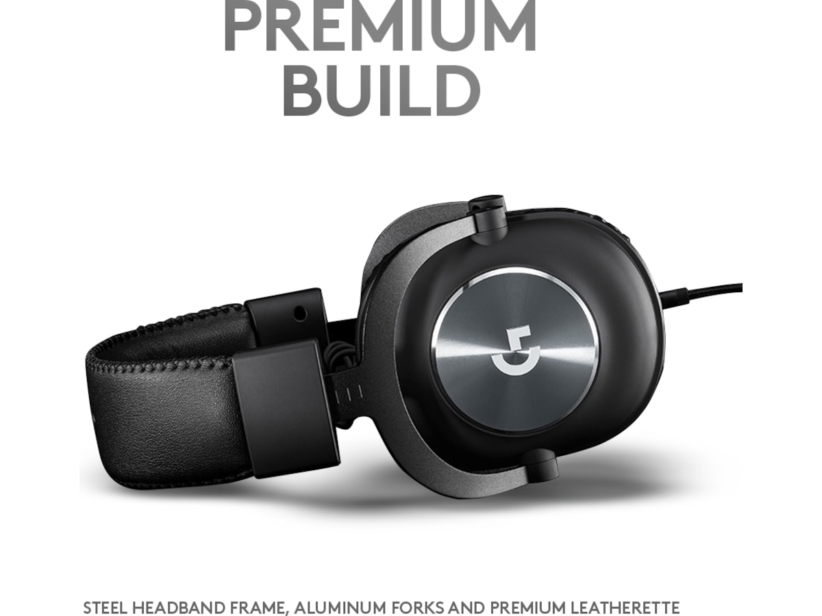 Logitech G Pro X Gamingheadset (svart) Gamingheadset