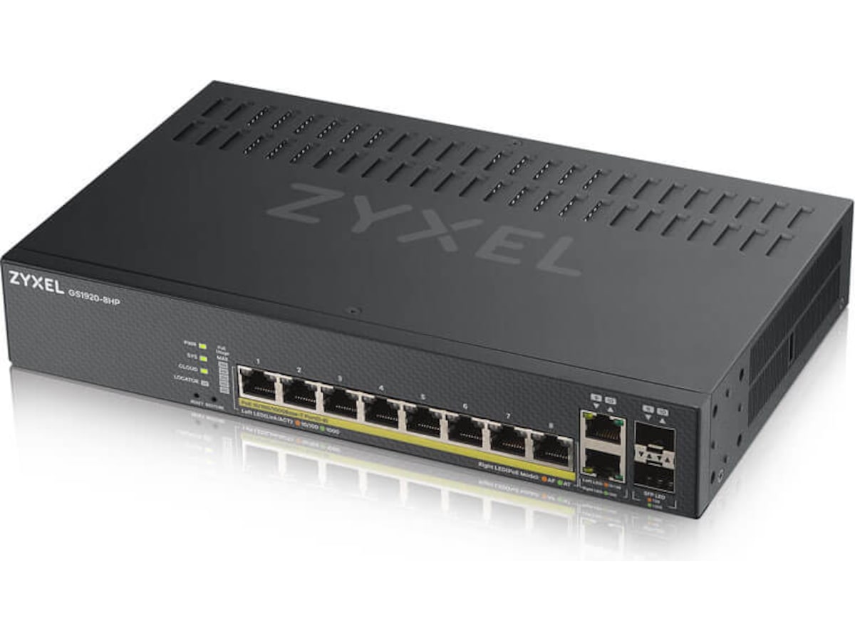 Zyxel GS1920-8HPV2 Switch Switchar