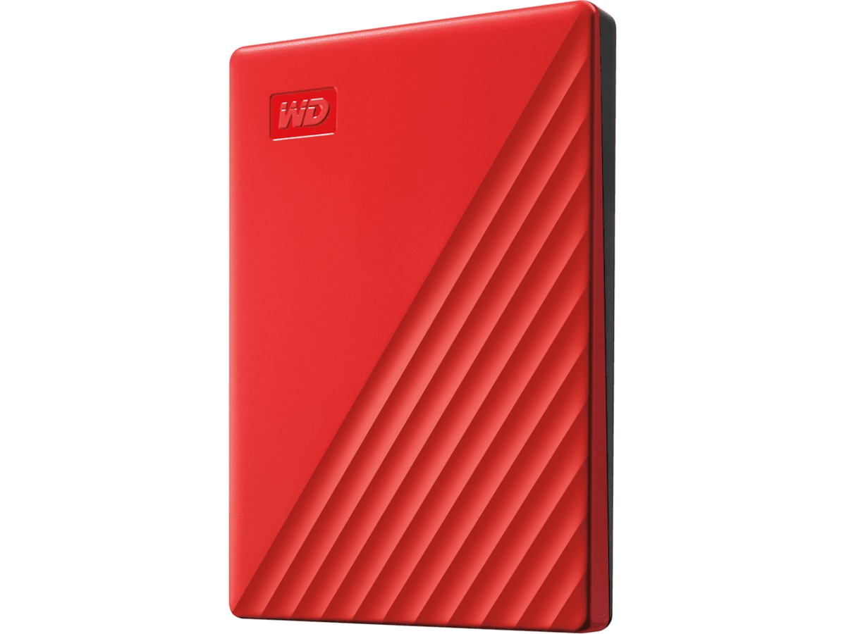 WD My Passport Extern HDD 2TB (röd) Hårddisk Extern