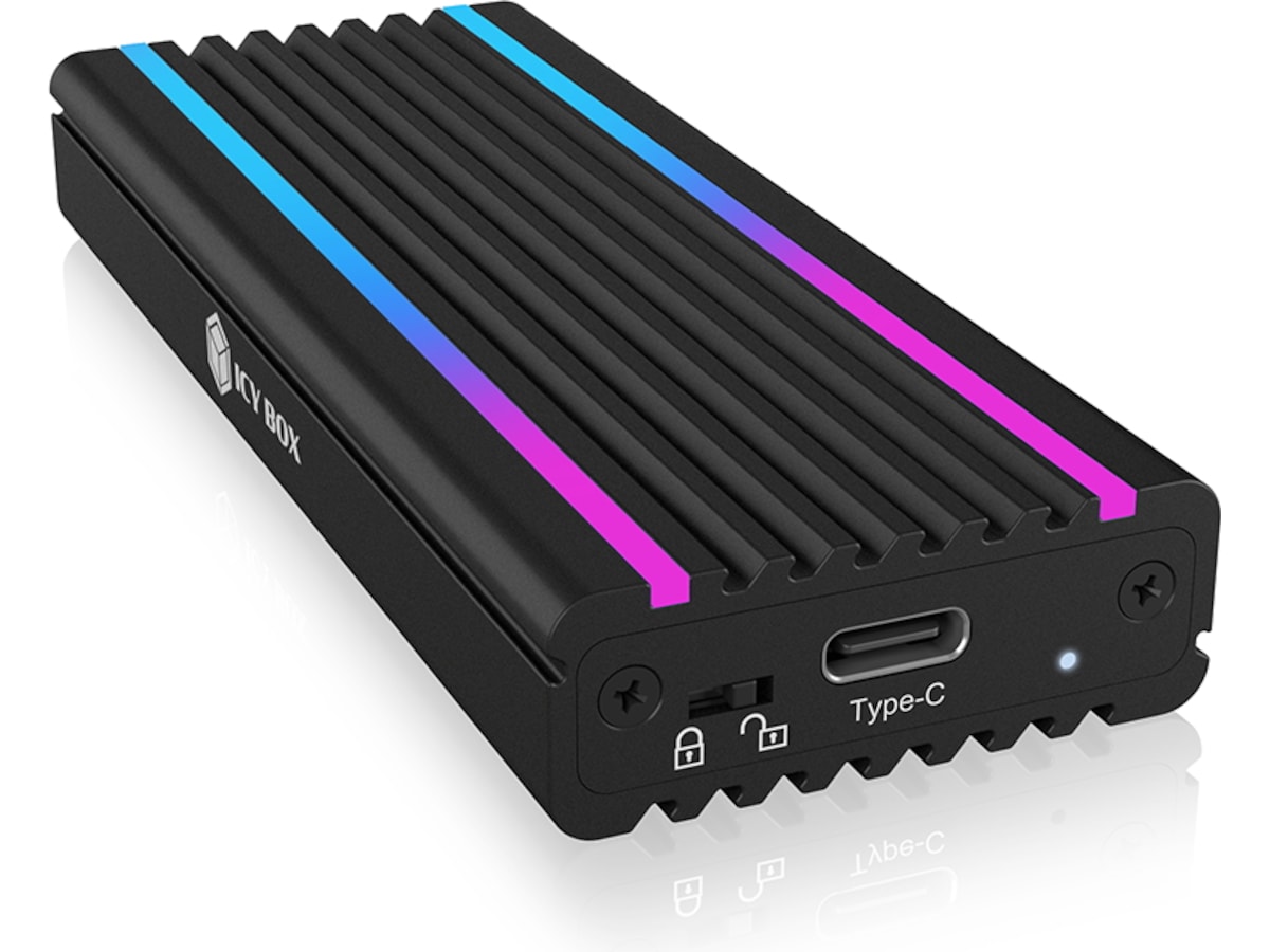 ICYBOX USB Type-C chassi för M.2