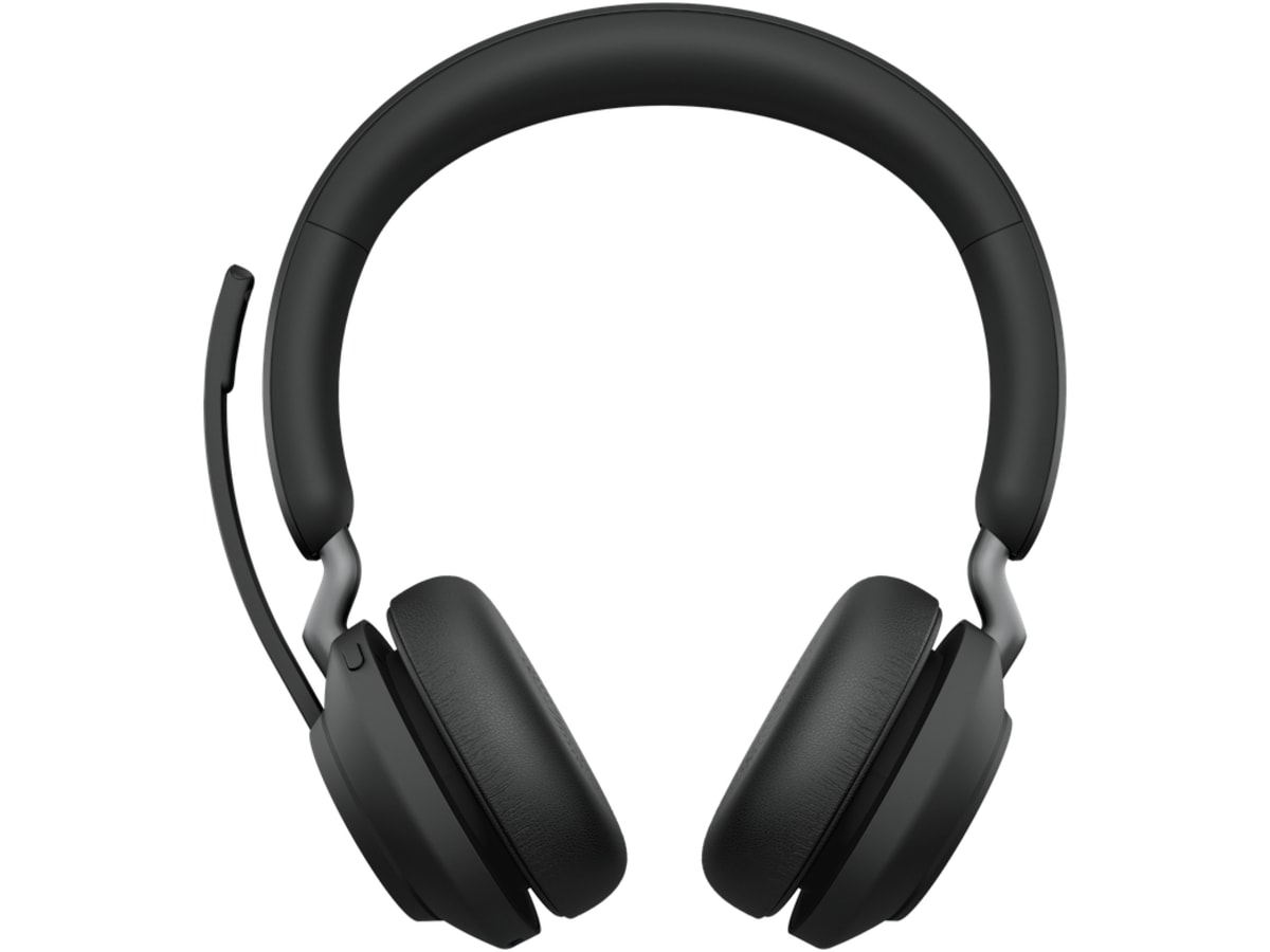 Jabra Evolve2 65, Link380c MS Stereo Stand Black Trådlöst headset