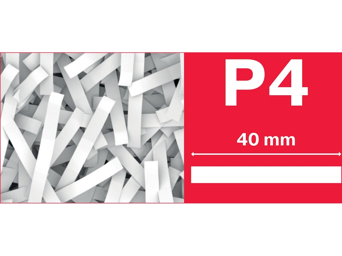 Rexel Dokumentforstörare ProMax QS RPX612 korsskärning P4 Dokumentförstörare