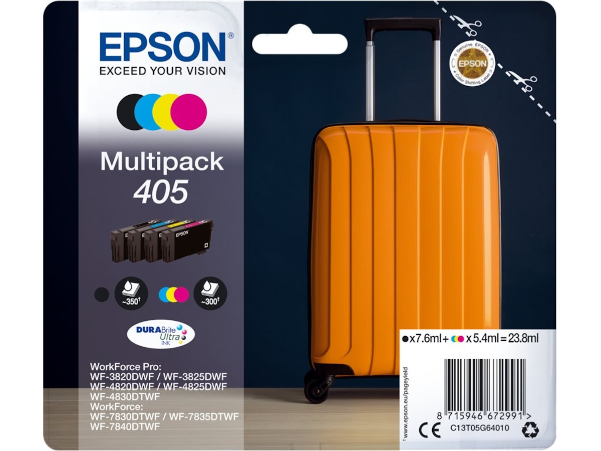Epson 405 multipack DuraBrite Ultra bläck Bläckpatron