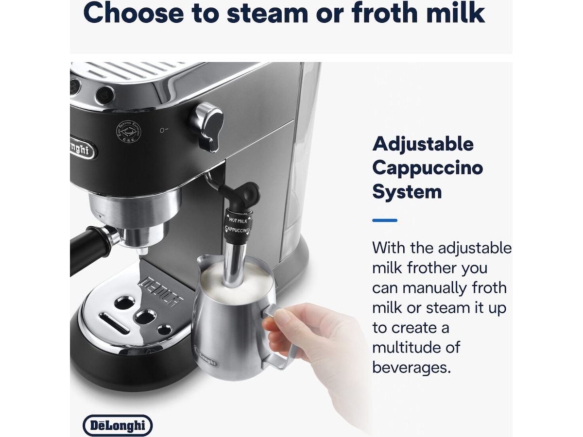 DeLonghi Dedica Style EC685.M Espressomaskin (silver) Espressomaskiner