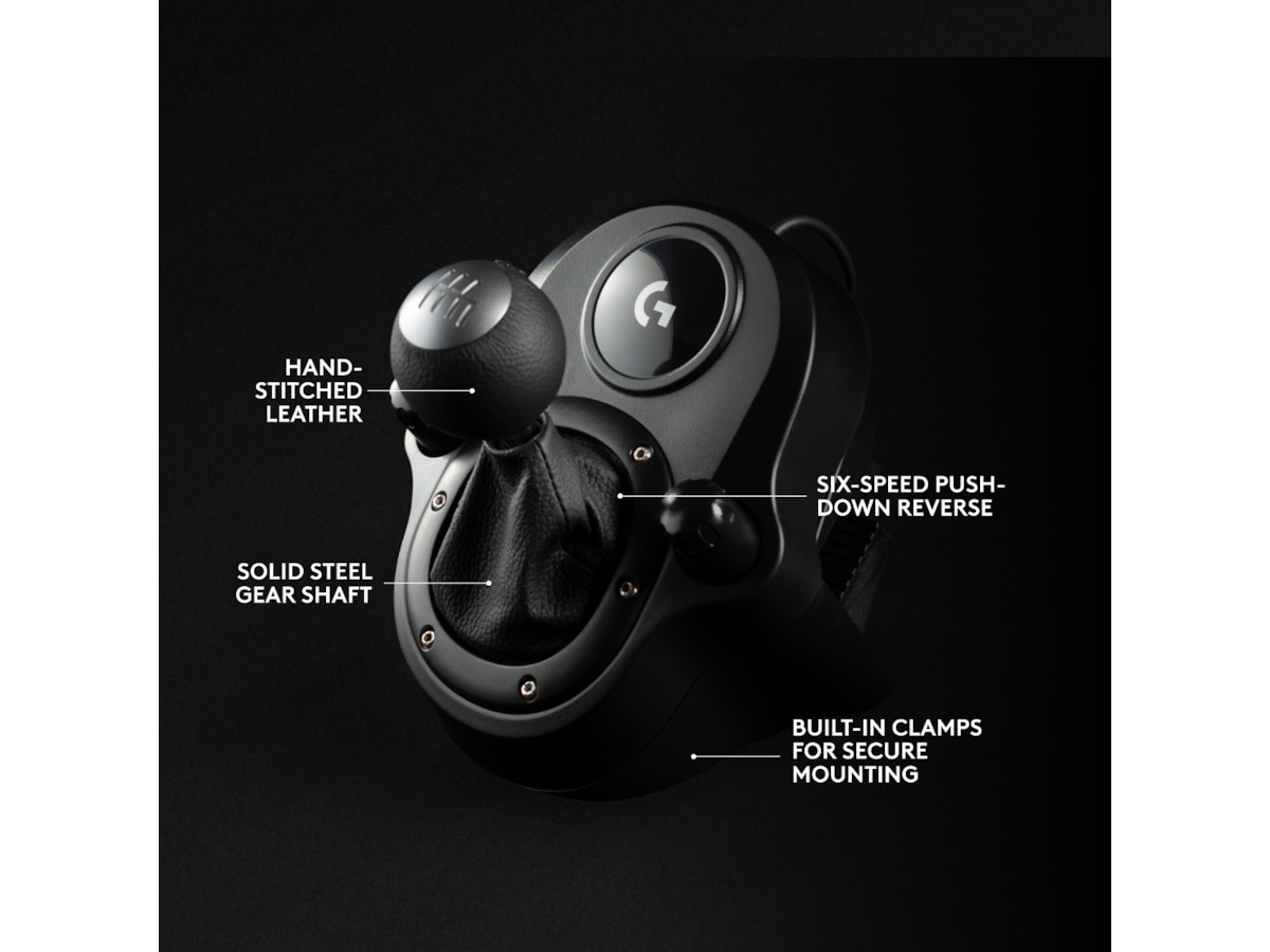 Logitech G923 och Driving Force Shifter Bundle Ratt och pedaler