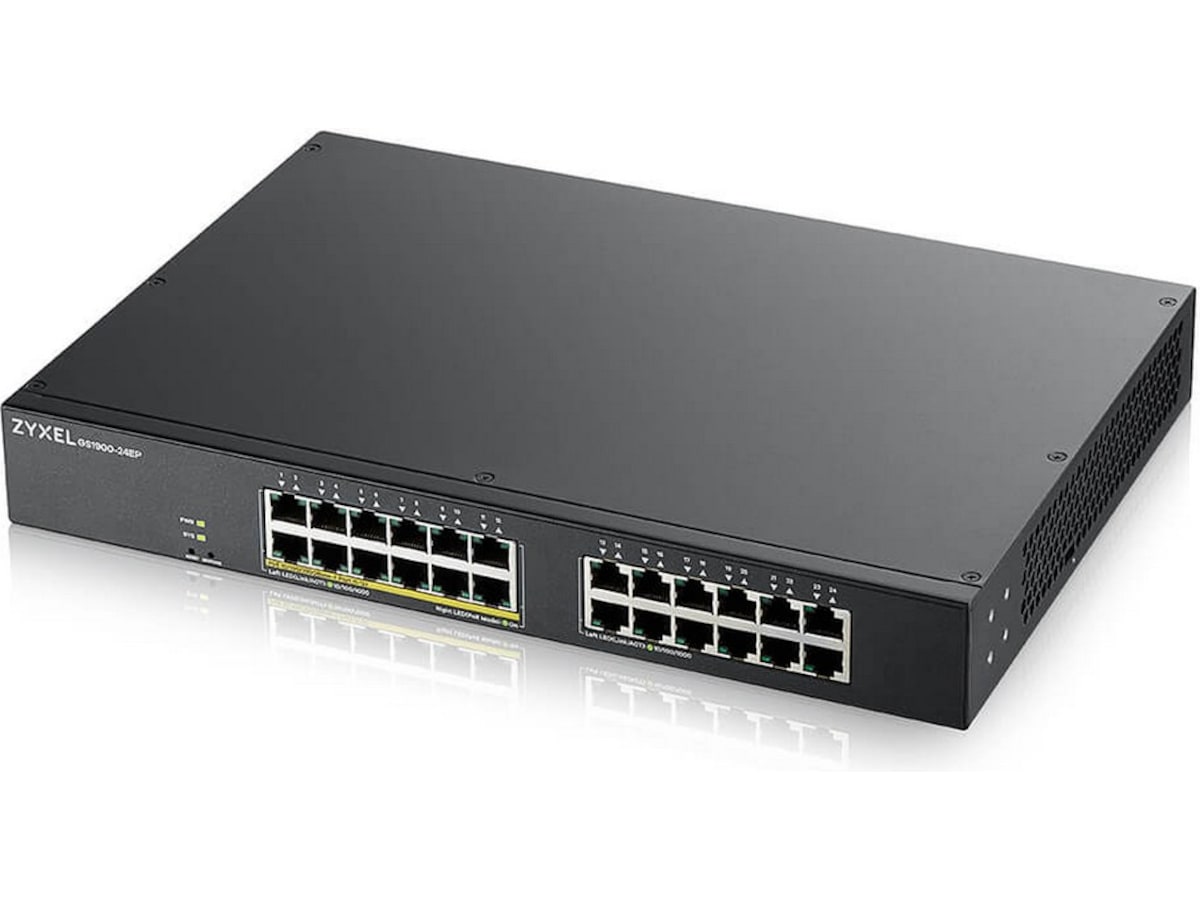 Zyxel Switch GS1900-24EP Switchar