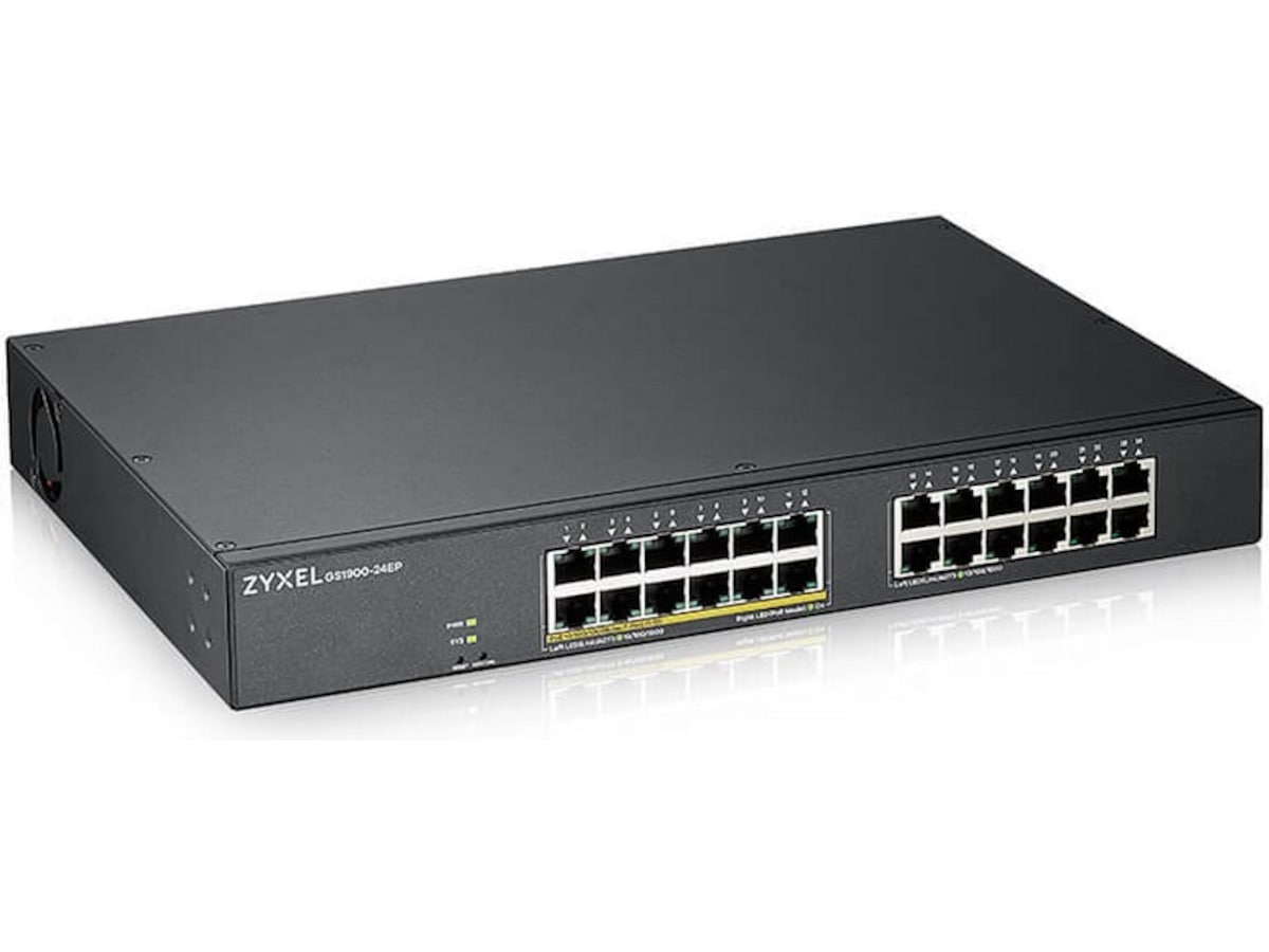 Zyxel Switch GS1900-24EP Switchar