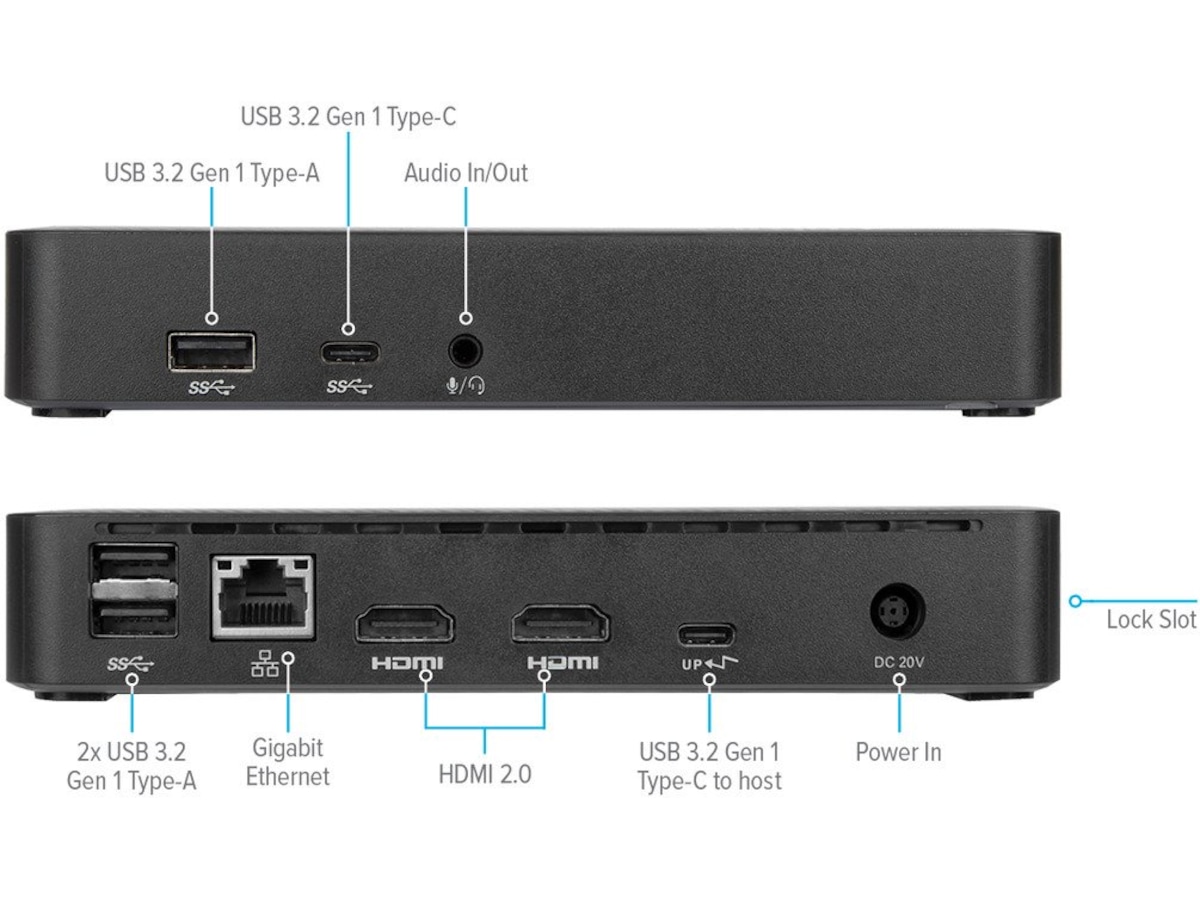Targus Universal Dual 4K Docking m/DP -B-Grade Demo övrigt i datorer