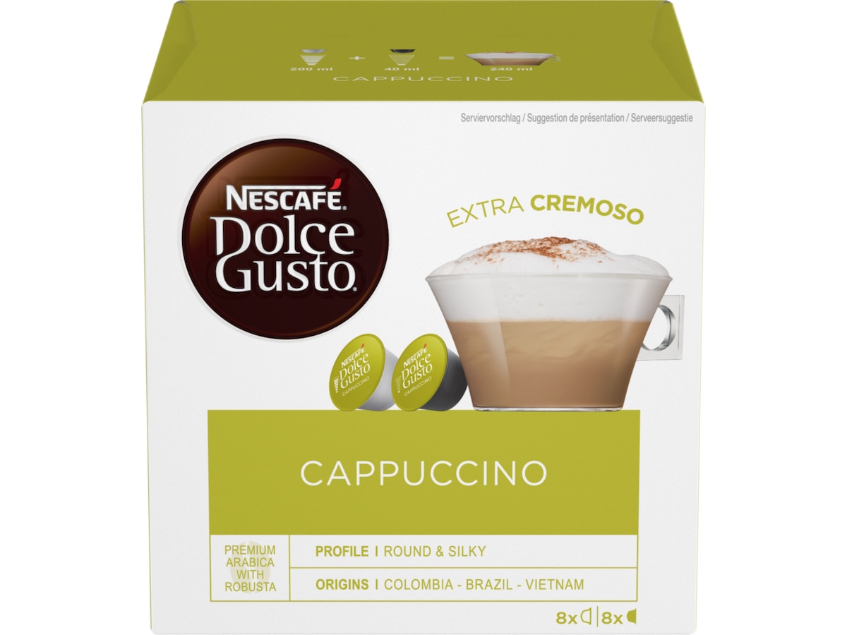 Nescafé Dolce Gusto Cappuccino Big Pack Kaffekapslar