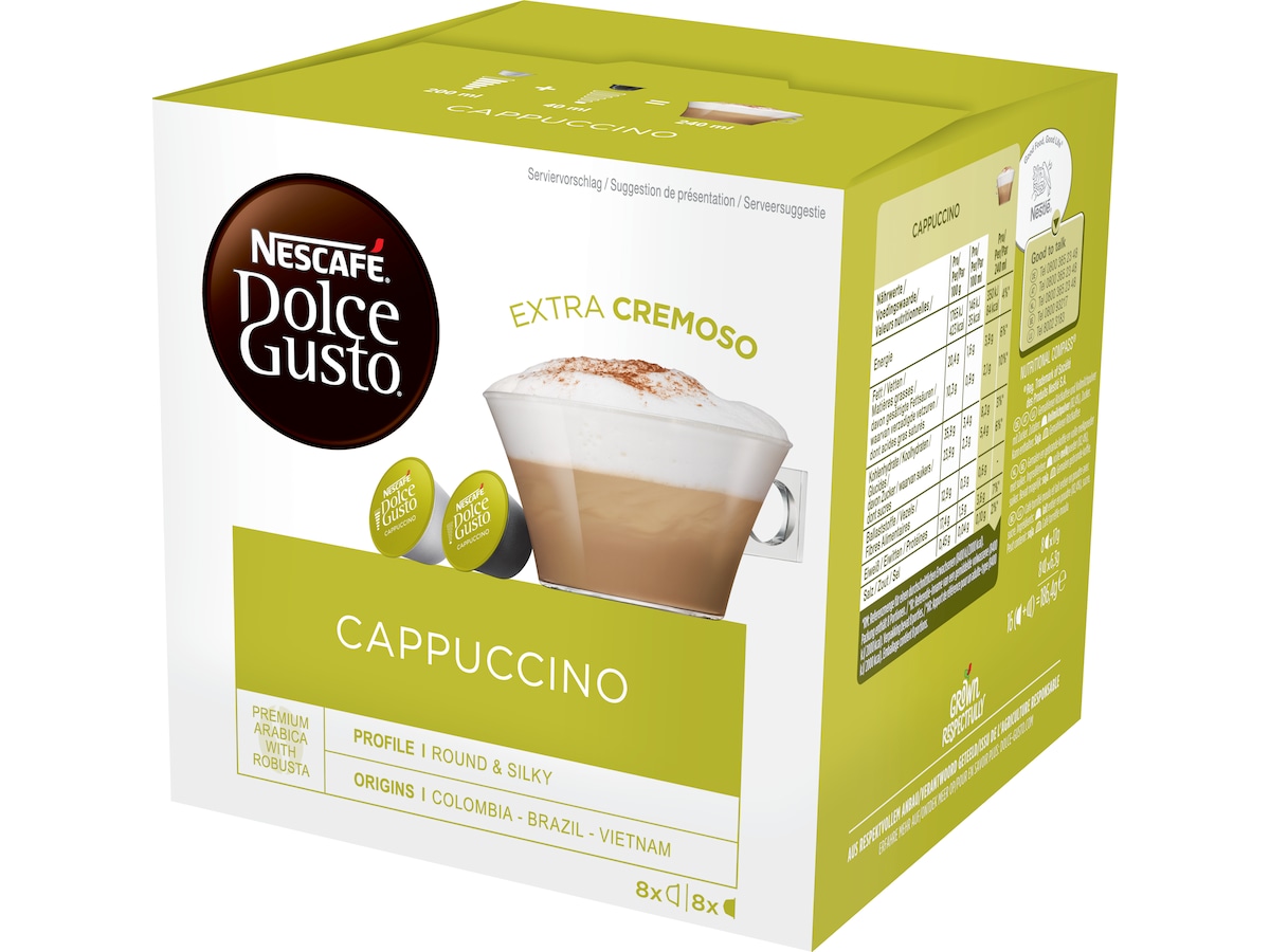 Nescafé Dolce Gusto Cappuccino Big Pack Kaffekapslar