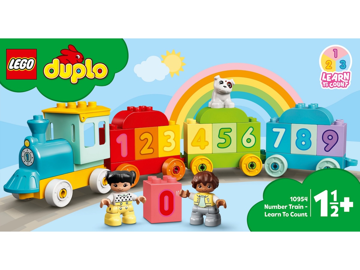 LEGO Siffertåg Lär Dig Räkna 10954 LEGO