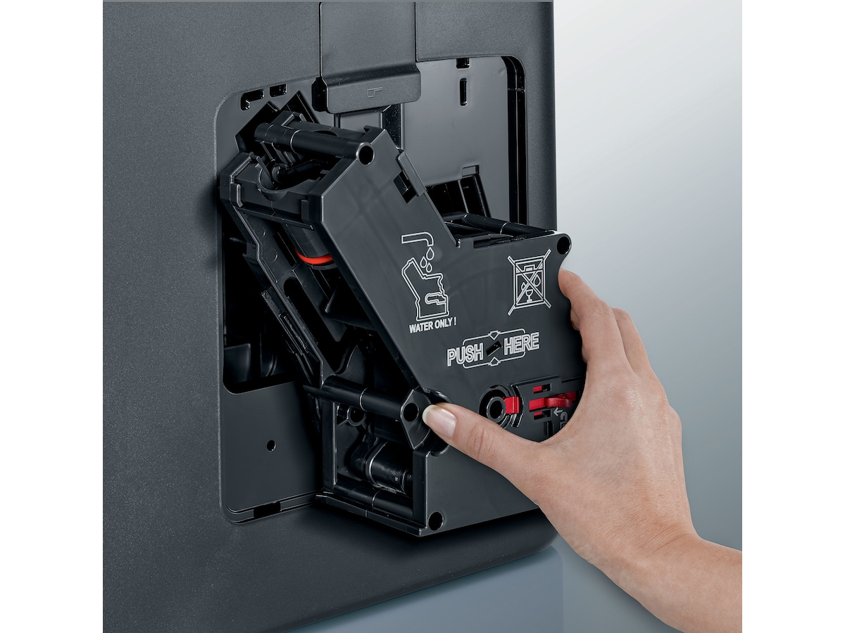 Siemens TE653M11RW EQ6 plus Espressomaskin (svart) -B-Grade Demo hem & hushåll