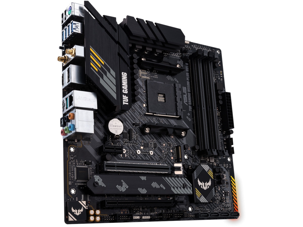 ASUS TUF GAMING B550M-PLUS WIFI II Moderkort AMD Socket
