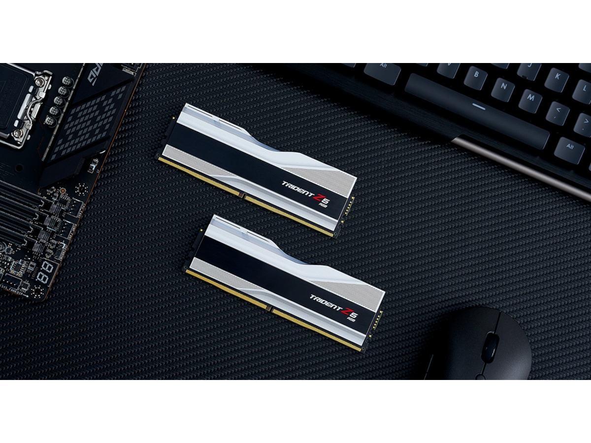 G.Skill Trident Z5 DDR5 6000MHz 32GB RGB (vit) Minne