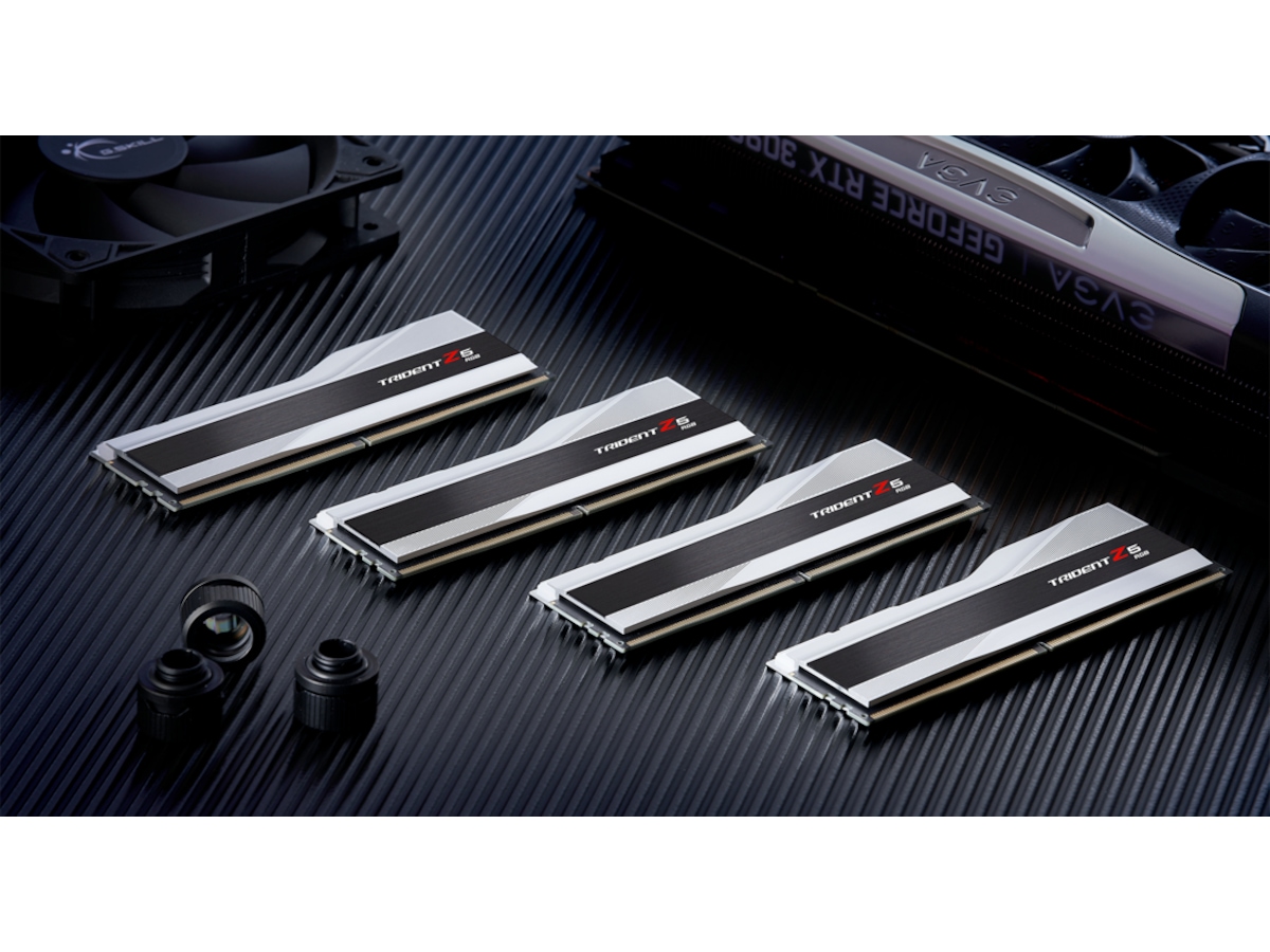G.Skill Trident Z5 DDR5 6000MHz 32GB RGB (vit) Minne