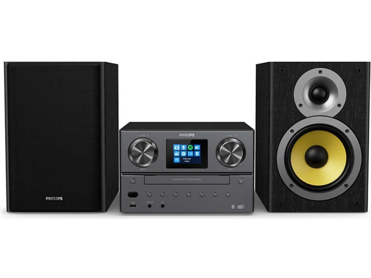 Philips Audio Mikromusiksystem M8905 (svart) Radio & musikspelare