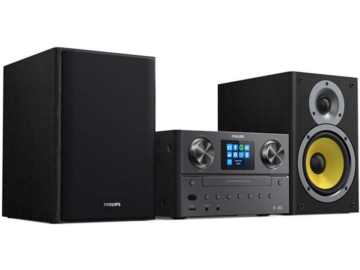 Philips Audio Mikromusiksystem M8905 (svart) Radio & musikspelare