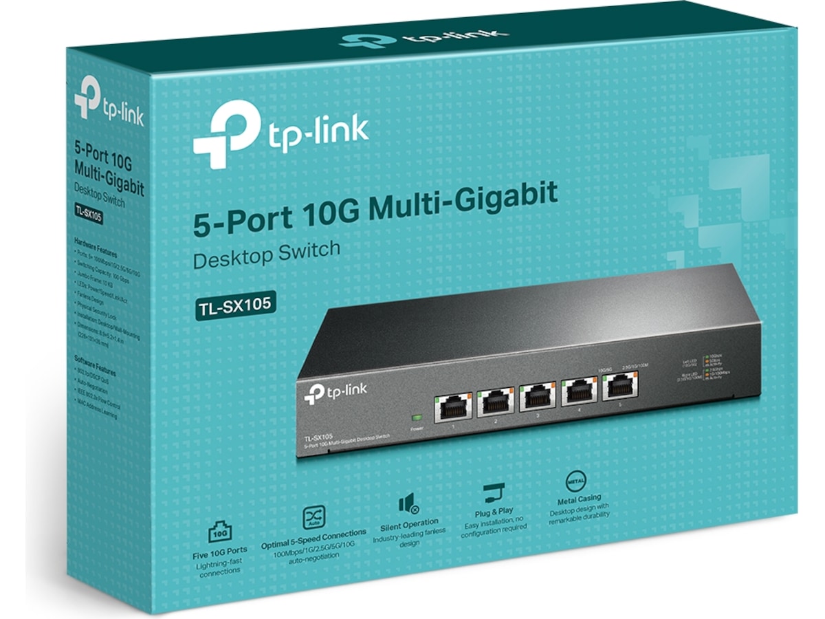 TP-Link TL-SX105 5-Port 10G Switch Switchar