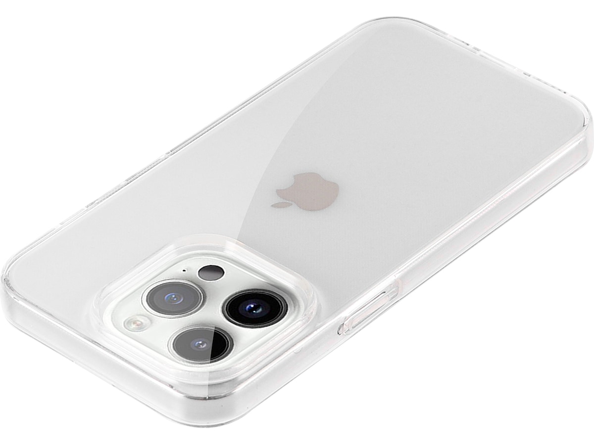 iiglo iPhone 15 Pro / 14 Pro Silikonskal (transparent) Mobilskal