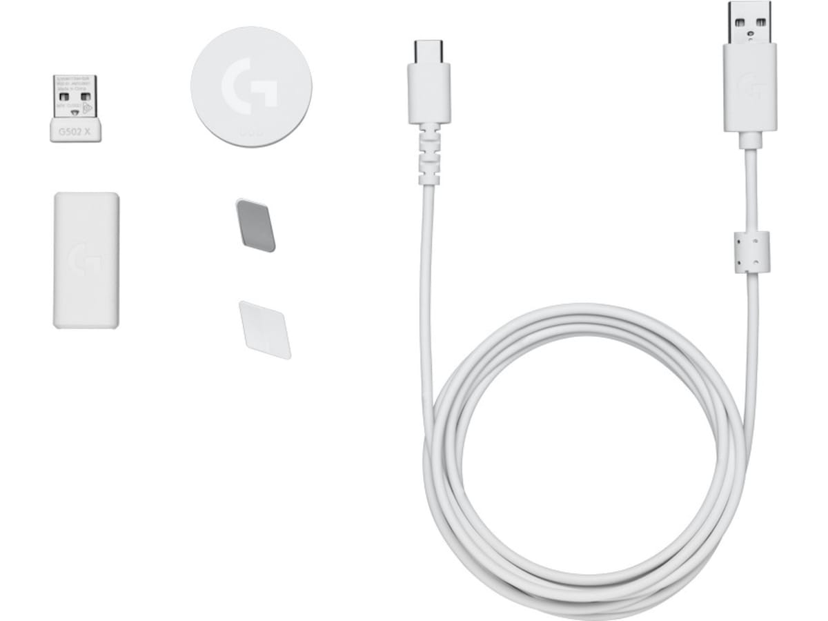 Logitech G502 X Lightspeed Gamingmus (vit) Gamingmus