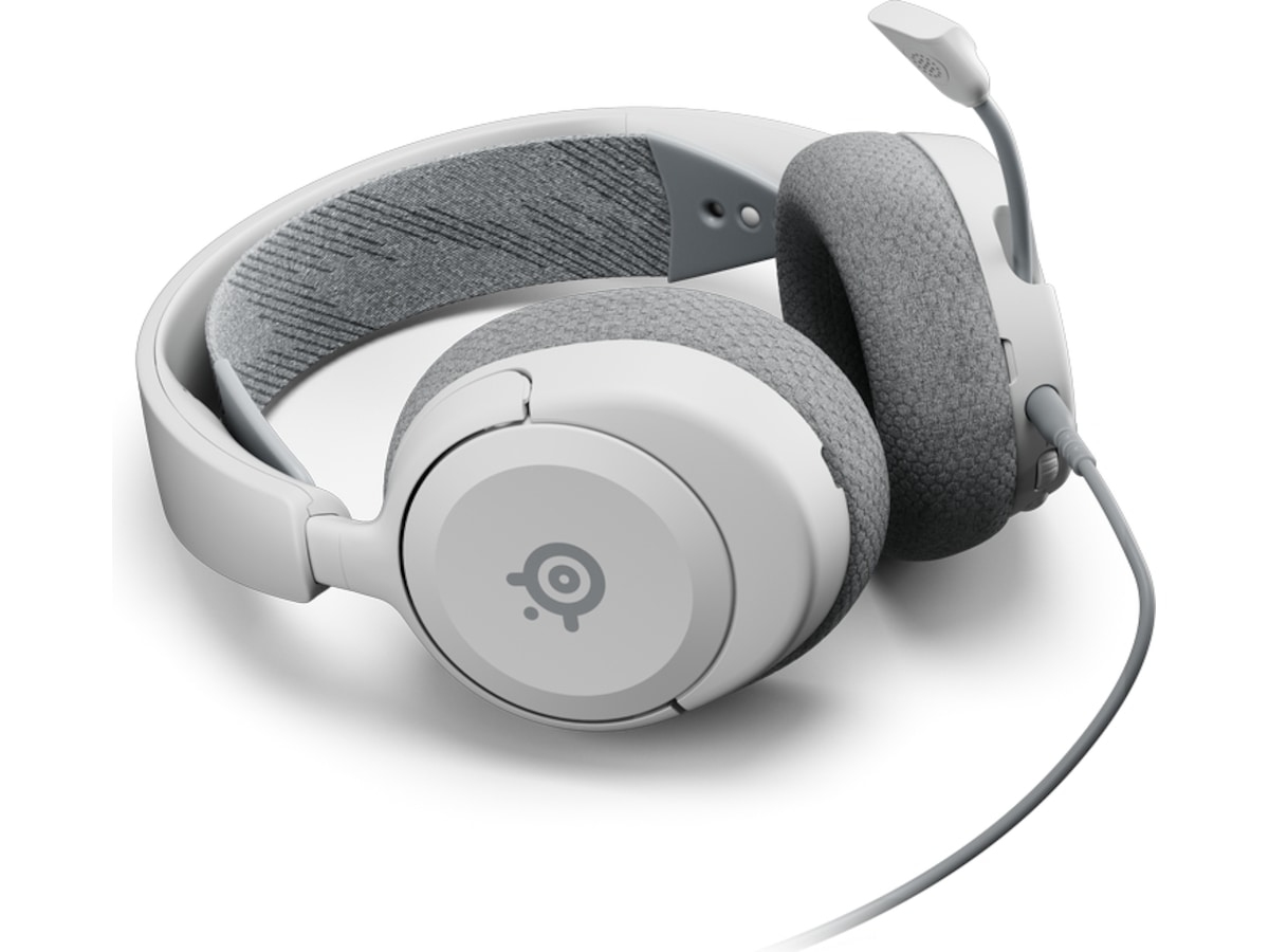 Steelseries Arctis Nova 1P Headset (vit) Gamingheadset