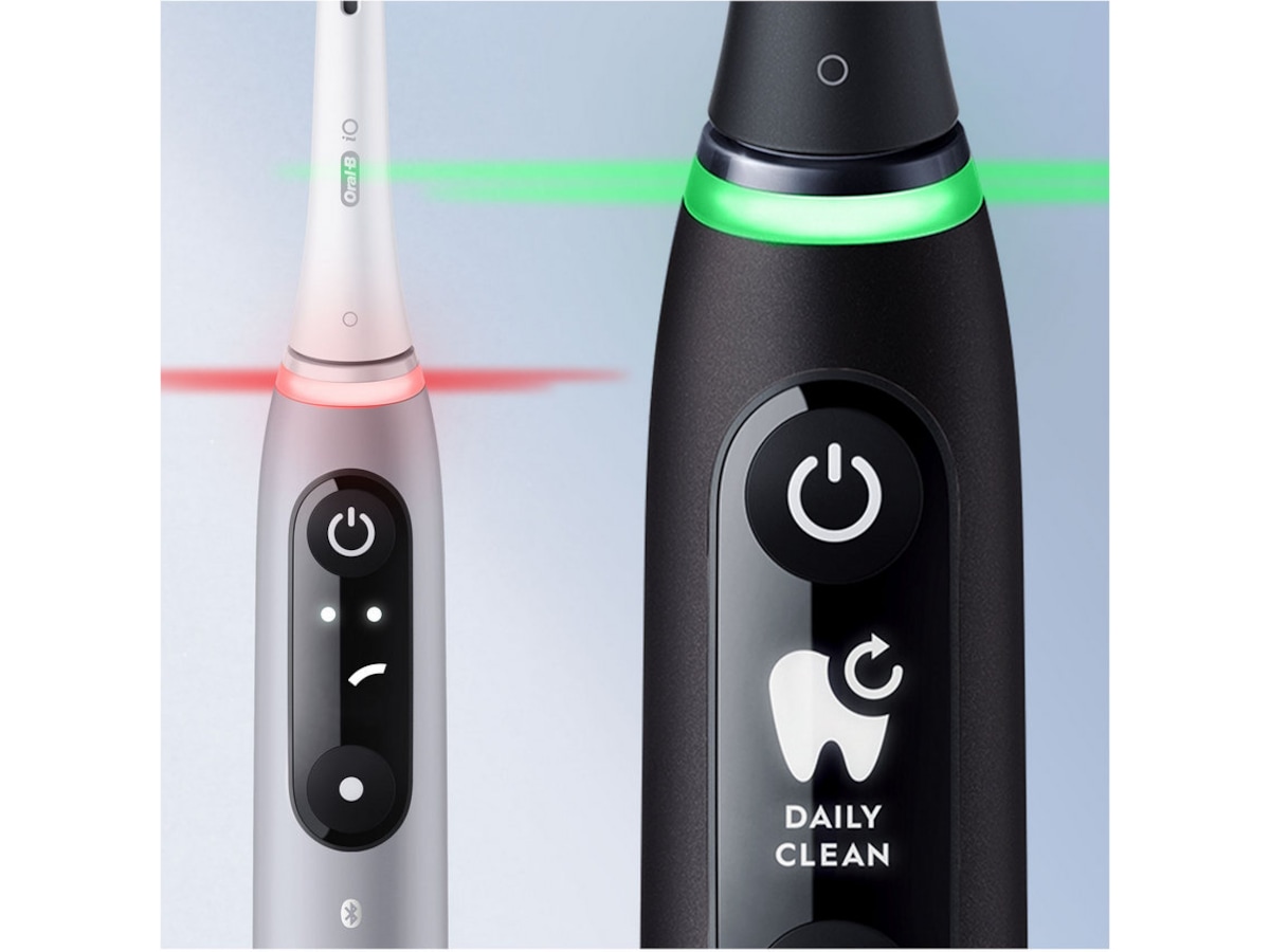 Oral-B iO6 Eltandborste (svart lava & pink sand) Eltandborste