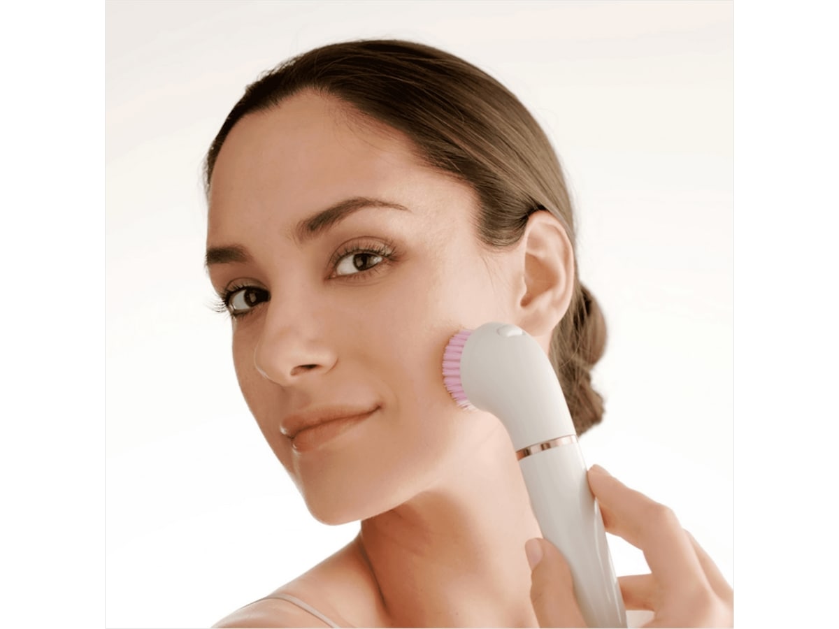 Braun FaceSpa Pro 912 Ansiktsepilator (vit/ brons) Epilator & IPL-hårborttagning