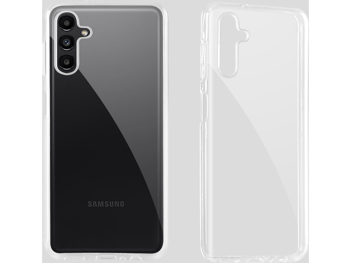 iiglo Galaxy A13 5G / A04S Silikonskal (transparent) Mobilskal