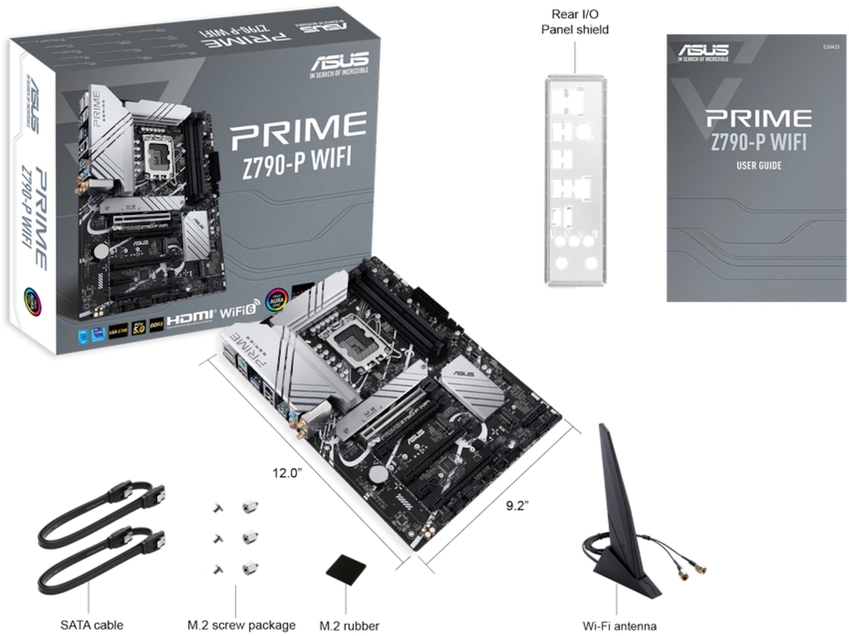 ASUS PRIME Z790-P WIFI Moderkort -B-Grade Demo moderkort