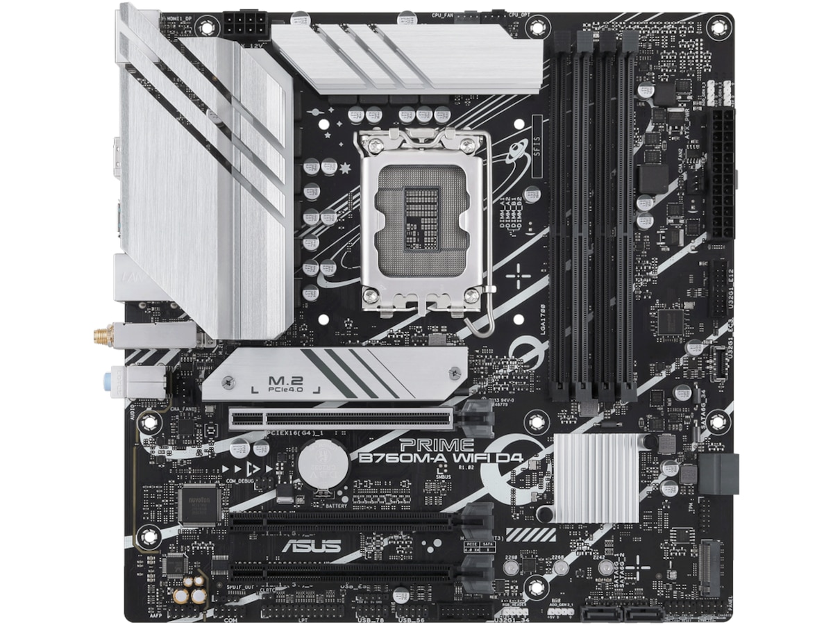 ASUS PRIME B760M-A WIFI D4 Moderkort Intel Socket