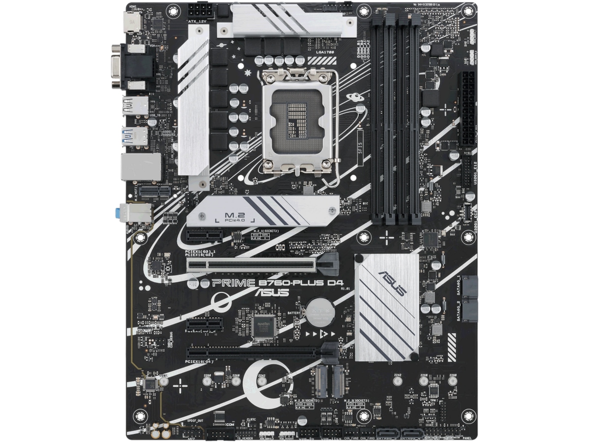 ASUS PRIME B760-PLUS D4 Moderkort Intel Socket