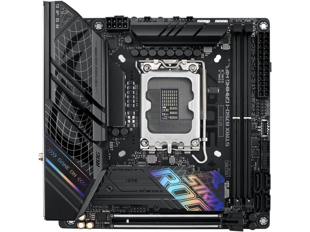 ASUS ROG STRIX B760-I GAMING WIFI Moderkort Intel Socket