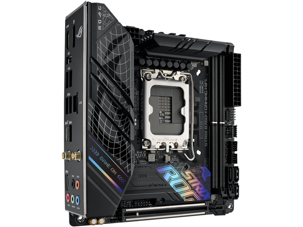 ASUS ROG STRIX B760-I GAMING WIFI Moderkort Intel Socket