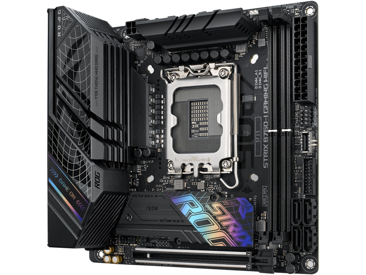 ASUS ROG STRIX B760-I GAMING WIFI Moderkort Intel Socket