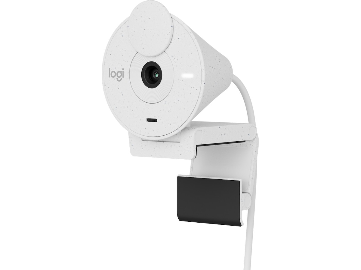 Logitech Brio 300 Full HD webbkamera (off-white) Webbkamera